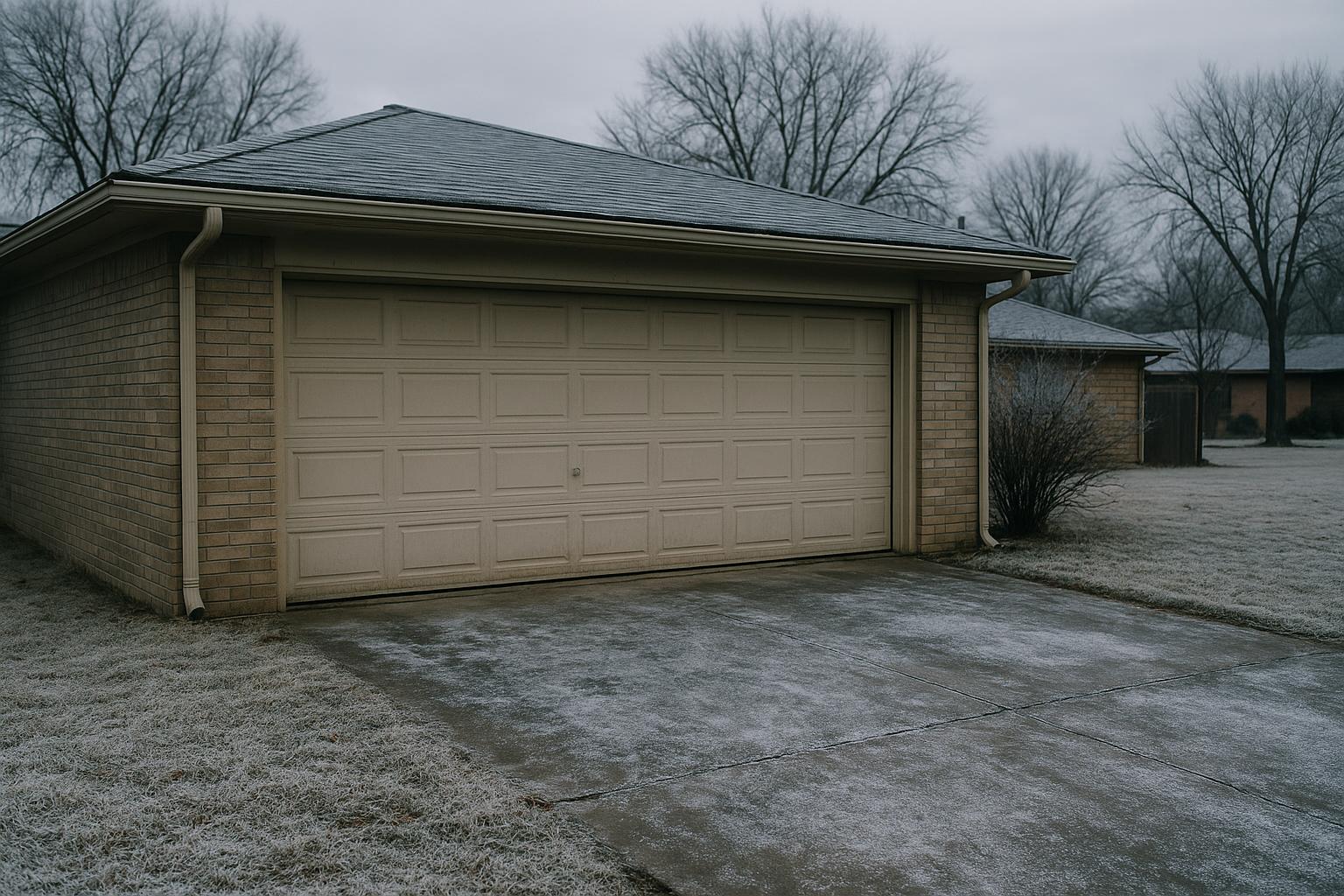 What to Do When Your Garage Door Won't Open in Cold Weather